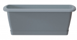 Gėlių lovelis Prosperplast Respana ISE600P, plastikinis, 60 cm x 18.4 cm, &Oslash; 60 cm, pilka sp.