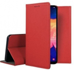 Telefono dėklas Mocco Smart Magnet Book Case, Samsung Galaxy S21 Plus, raudona