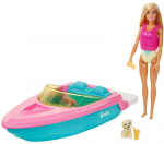 Lėlė Mattel Barbie Doll And Boat GRG30, 29 cm