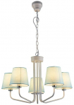&Scaron;viestuvas lubų Candellux York, E14, 5 x 60 W, mėlyna sp.