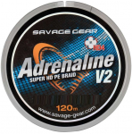 Valas Savage Gear Adrenaline V2, 1200 cm, 0.013 cm, pilka sp.