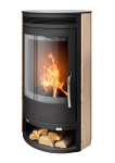 Krosnelė ABX ARKTIS 8, 8 kW, smėlio akmens apdaila