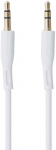 Kabelis Borofone BL1 Premium 3.5mm - 3.5mm 3.5 mm male, 3.5 mm male, 1 m, balta