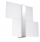 &Scaron;viestuvas sieninis Sollux Massimo Duo, G9, 2 x 40 W, pilka sp.