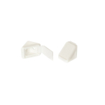 Fiksatoriai HAUSHALT F2/S1, 20&times;20&times;4 mm, balta, 20 vnt.