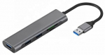 Adapteris Extra Digital USB 3.0 - 3 x USB 3.0/SD/TF CA913473 3 x USB 3.0, SD, TF, 3 x USB 3.0, SD, TF, pilka sp.