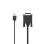 Kabelis Hama DisplayPort - DVI-D Displayport, DVI-D, 24 m, juoda sp.