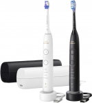 Elektrinis dantų &scaron;epetėlis, rinkinys Philips Sonicare 7100 HX7429/02, balta sp./juoda sp.