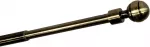 Karnizas Mini Kula Elegant, 120 - 200 cm, &Oslash; 12 mm, aukso sp.