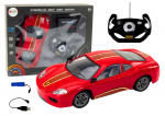 Radijo bangomis valdomi modeliai Lean Toys Streamline, 1:16, raudona sp.