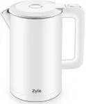 Prekė su pažeista pakuote. Elektrinis virdulys Zyle ZY280WK, 1.7 l, balta sp.