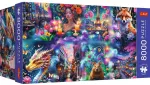 Dėlionė Trefl Premium Plus Colorful World, 132.5 cm x 180.5 cm, 8000 vnt., įvairių spalvų