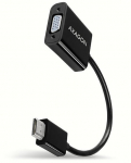 Adapteris Axagon RVH-VGN HDMI male, VGA 15 pin female, 0.15 m, juoda sp.