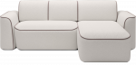 Kampinė sofa Ume, balta sp., 190 x 287 cm x 88 cm