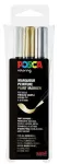 Teksto žymeklis Posca PCF-350, aukso sp./balta sp./sidabro sp., 3 vnt.