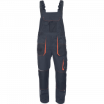Darbinis puskombinezonis vyrams Cerva Emerton Stretch, oranžinė/pilka, 64 dydis