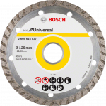 Deimantinis diskas Bosch Universal, 125 mm x 22.23 mm x 2.4 mm