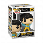 Žaislinė figūrėlė Funko Pop! Icons Bruce Lee 87, 9 cm, geltona sp.