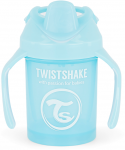 Vaiki&scaron;ka gertuvė Twistshake Mini 78268, 230 ml, 4 mėn., 8 cm, polipropilenas (pp)/termoplastinė guma (tpe), žydra sp.