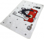 Vonios grindų kilimėlis Foutastic Dogs Shower 359CHL5164, įvairių spalvų, 120 cm x 70 cm