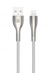 Kabelis Forever Sleek GSM171006 USB Type-C, Lightning, 1 m, sidabro sp.