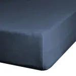 Paklodė Jersey D91, tamsiai mėlyna sp., 180 x 200 cm, su guma