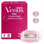 Skutimosi peiliukas Gillette Venus ComfortGlide Sugarberry Miami, 3 vnt
