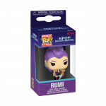 Raktų pakabukas Funko POP! KPop Demon Hunters Rumi, 10 cm, violetinė sp./įvairių spalvų
