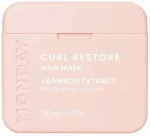 Kaukė plaukams Monday Curl Restore Bamboo Extract, 250 ml