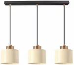 &Scaron;viestuvas lubų Candellux Lighting Alora 33-47939, E27, 3 x 60 W, balta sp. / juoda sp.