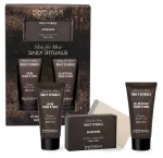 Kūno priežiūros rinkinys vyrams ParisAx Ambre Noir Set, 200 ml