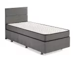 Lova viengulė Kalune Design Silver, 120 x 200 cm, pilka sp., su čiužiniu
