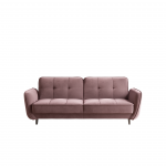 Sofa Bellis Velvetmat 24, rožinė sp., 90 x 220 cm x 83 cm