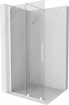 Du&scaron;o sienelė Mexen Walk-In Velar, 110 cm x 200 cm, balta