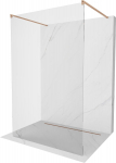 Du&scaron;o sienelė Mexen Kioto Walk-in, 110 cm x 200 cm, brushed copper sp./grūdintas