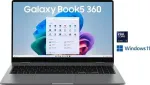 Ne&scaron;iojamas kompiuteris Samsung Galaxy Book 5 360, 226V, 32 GB, 512 GB, 15.6 ", Intel Arc Graphics, pilka sp., EN, Windows