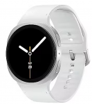 I&scaron;manusis laikrodis Samsung Galaxy Watch 8 44mm LTE, balta sp./sidabro sp.