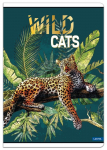 Sąsiuvinis Lastva Wild Cats, linijomis, A5, 52 lapų, (spalva/dizainas parenkami atsitiktine tvarka)