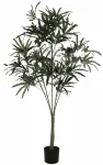 Dirbtinis augalas vazone, žalia sp., 180 cm