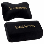 Kėdžių pagalvėlė Noblechairs EPIC/ICON/HERO, aukso sp./juoda sp., 35 cm x 30 cm