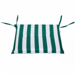 Lauko kėdės pagalvėlė Hobbygarden Frog FROZZP13, balta sp./žalia sp., 45 x 45 cm