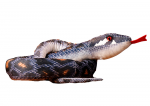 Pliu&scaron;inis žaislas gyvatė, pilka sp., 210 cm