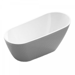 Vonia, laisvai pastatoma AMO-1031D, 170 cm x 80 cm x 72 cm, balta sp.