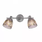 &Scaron;viestuvas lubų ir sienų Candellux Lighting Jeffrey 92-54852, G9, 2 x 40 W, sidabro sp. / chromo sp.