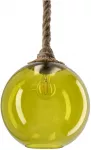 &Scaron;viestuvas lubų Candellux Lighting Shedon 31-45263, E27, 1 x 40 W, žalia sp. / ruda sp., 25 x 25 cm