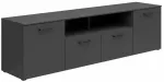 Komoda MultiDo S588-KOM2D2S/180/50/40-GF, grafito sp., 51 cm x 180 cm x 40 cm