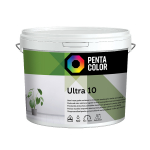 Dispersiniai dažai Pentacolor Ultra 10, balta sp., 5 l