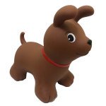 Supamas žaislas Gerardo's Toys Jumpy Dog, plastikinis, polivinilchloridas (pvc), ruda sp.