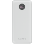 Ne&scaron;iojamas įkroviklis (Power bank) Canyon PB-2002, 20000 mAh, 20 W, balta sp.