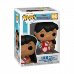 Žaislinė figūrėlė Funko POP! Disney Lilo & Stitch Lilo 1043, 9 cm, ruda sp./raudona sp.